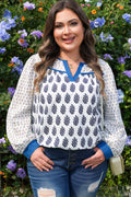 The Boho Baylee Floral Blouse