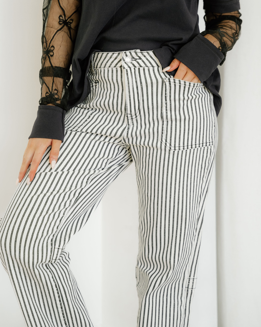 The Layla Stripe Denim Jeans