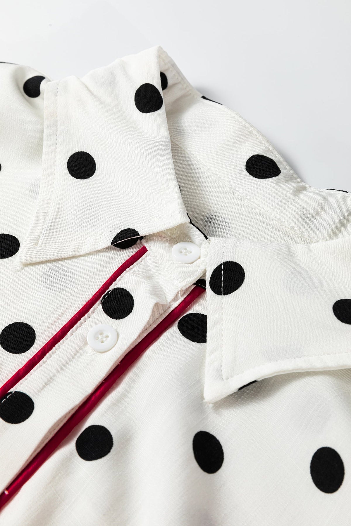 The Millie Kate Polka Dot Buttoned Shirt