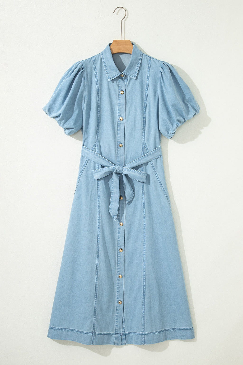 The Weslynn Denim Midi Dress