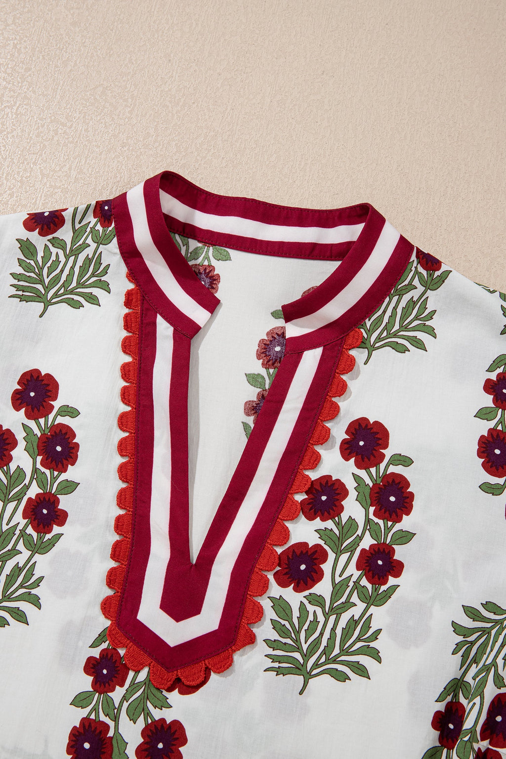 The Saffron Floral Blouse