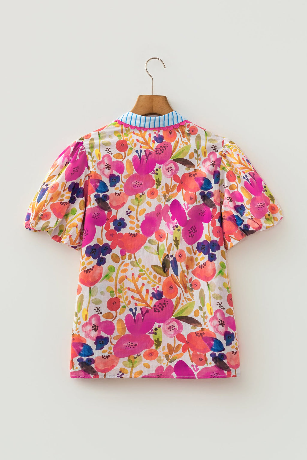 The Bella Floral Cotton Blouse