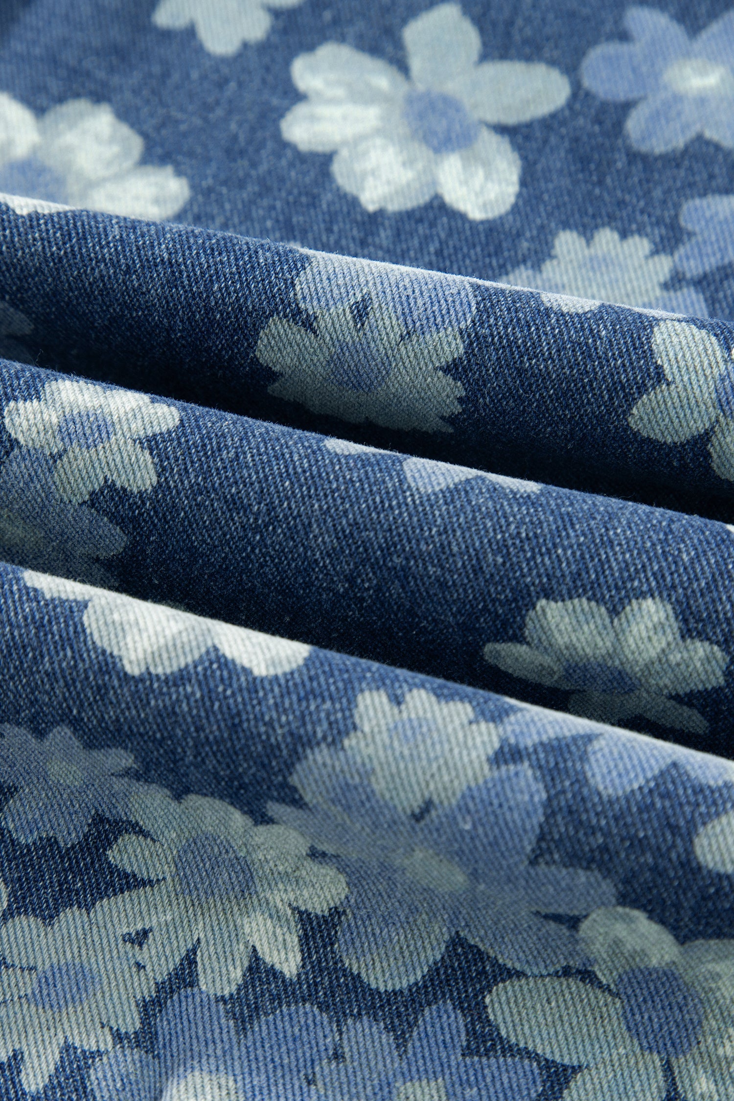 The Eloise Floral Denim Jeans