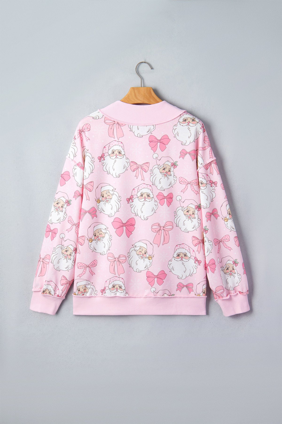 The Santa Baby Bow Sweatshirt