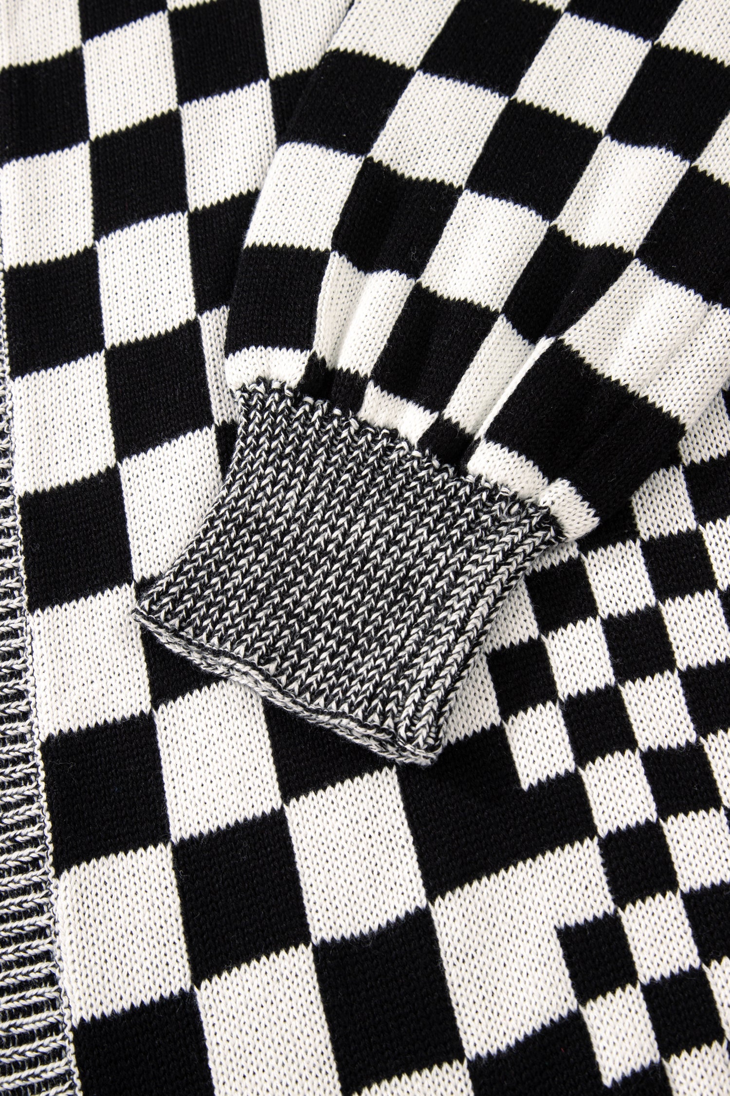 The Mavis Checkered Cardigan