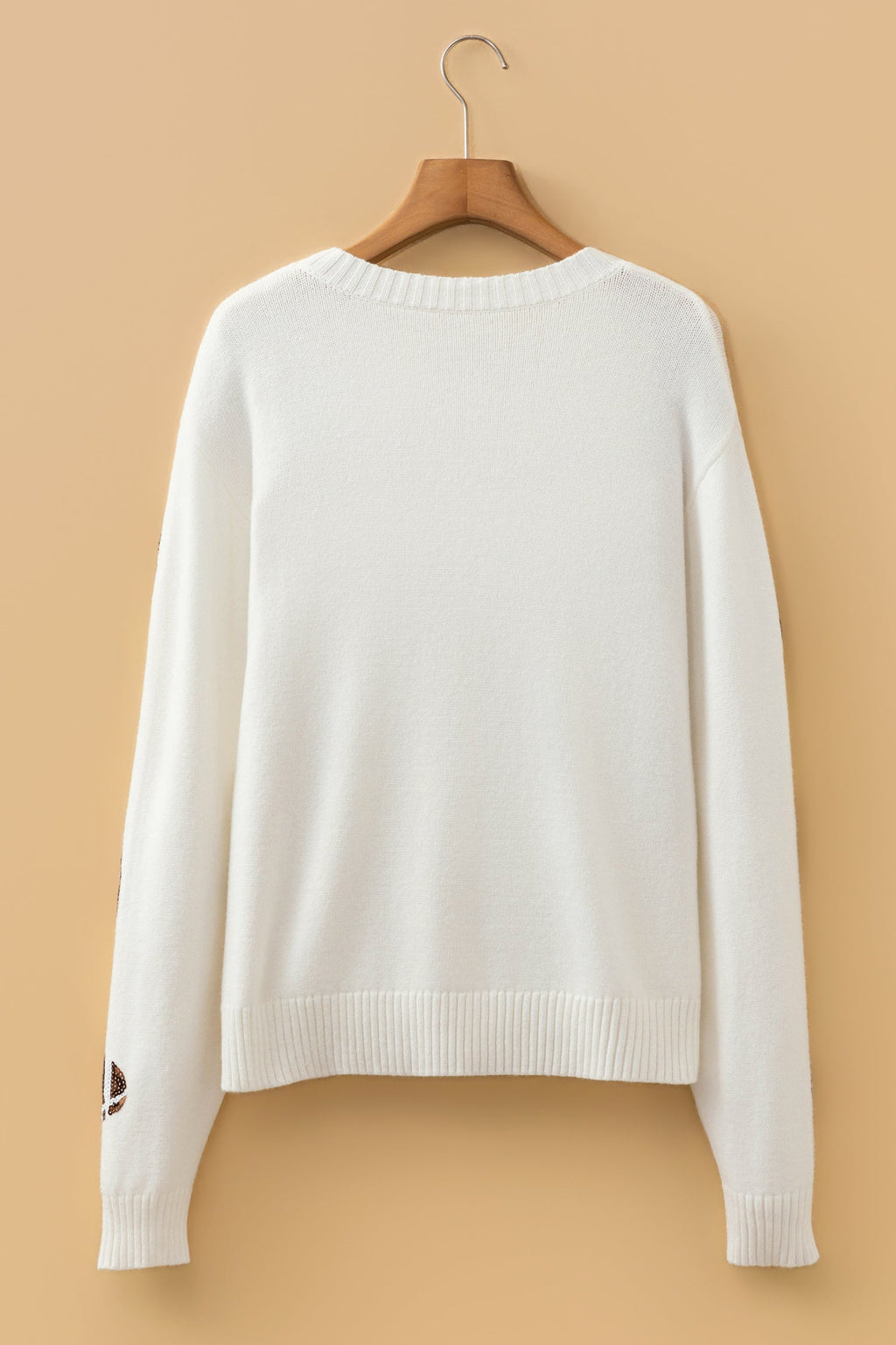The Nellie Sequin Football Sweater