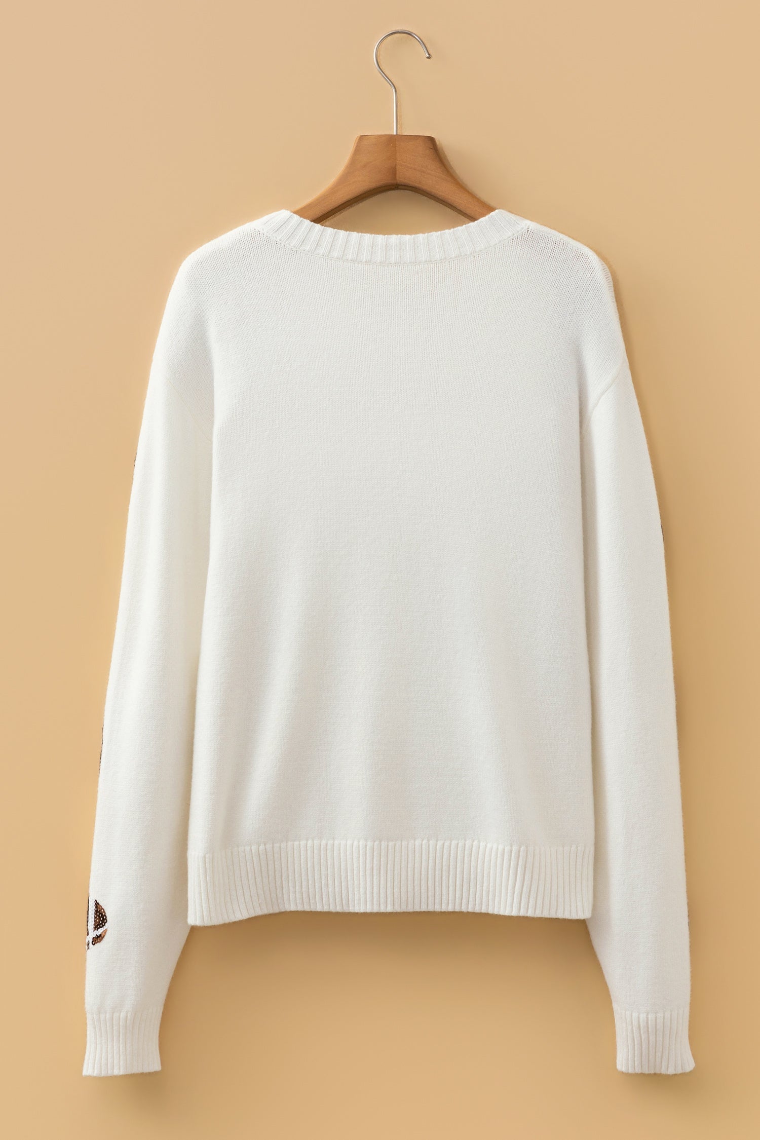 The Nellie Sequin Football Sweater