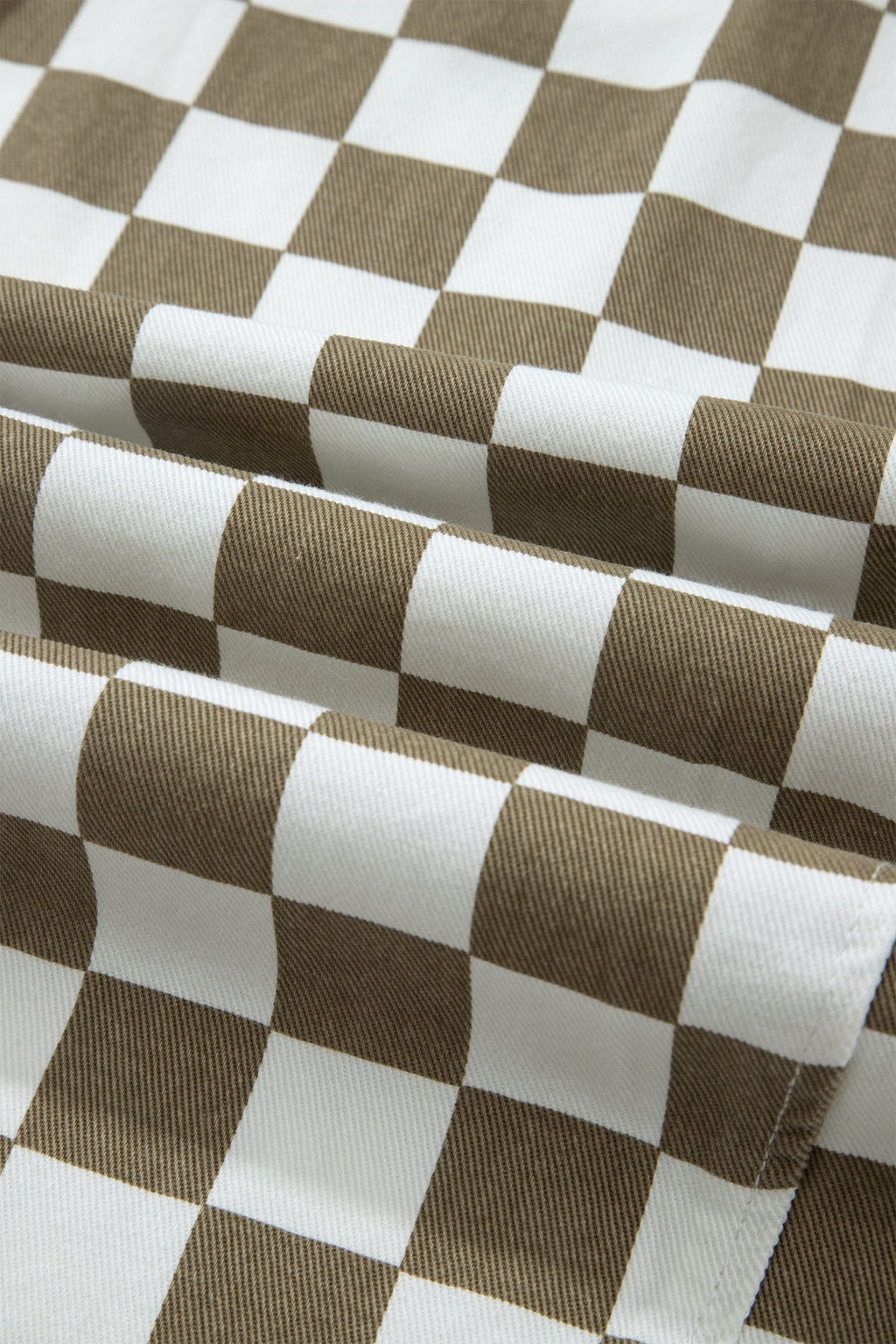 The Autumn Checker Denim Pants