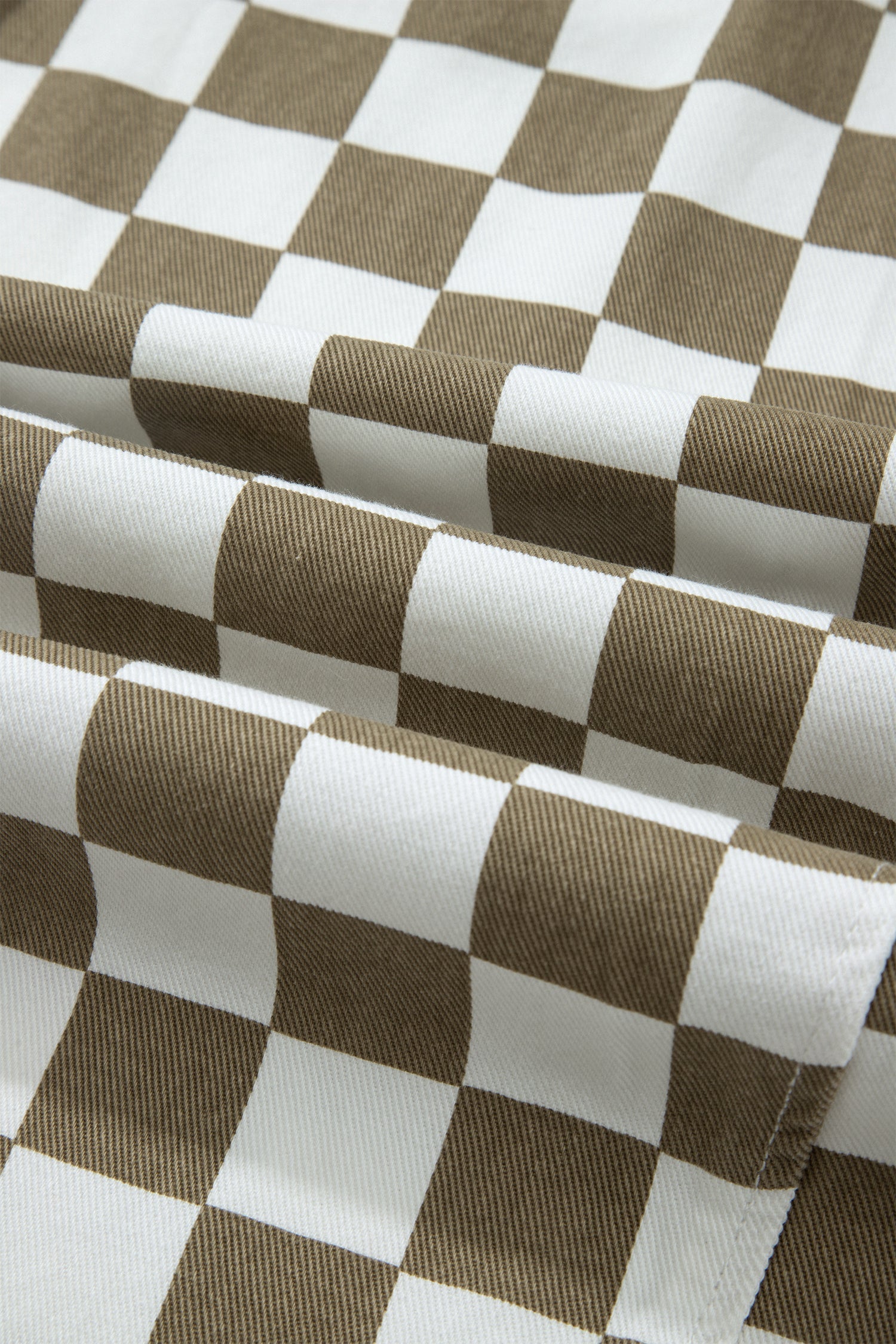 The Autumn Checker Denim Pants