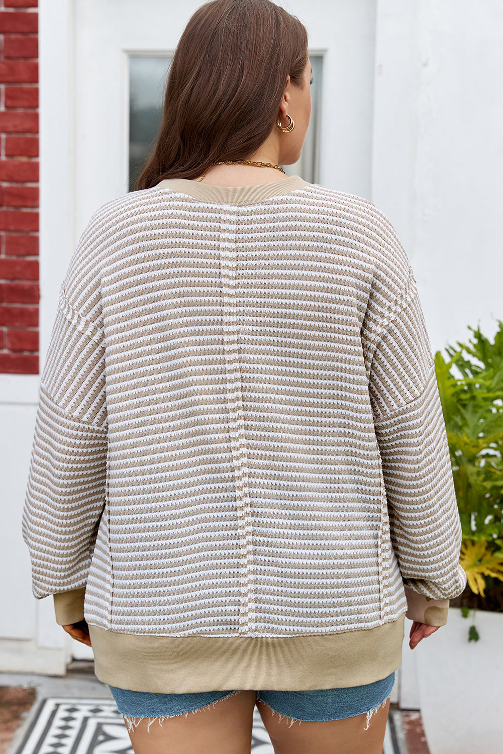 The Autumn Stripe Knit Top