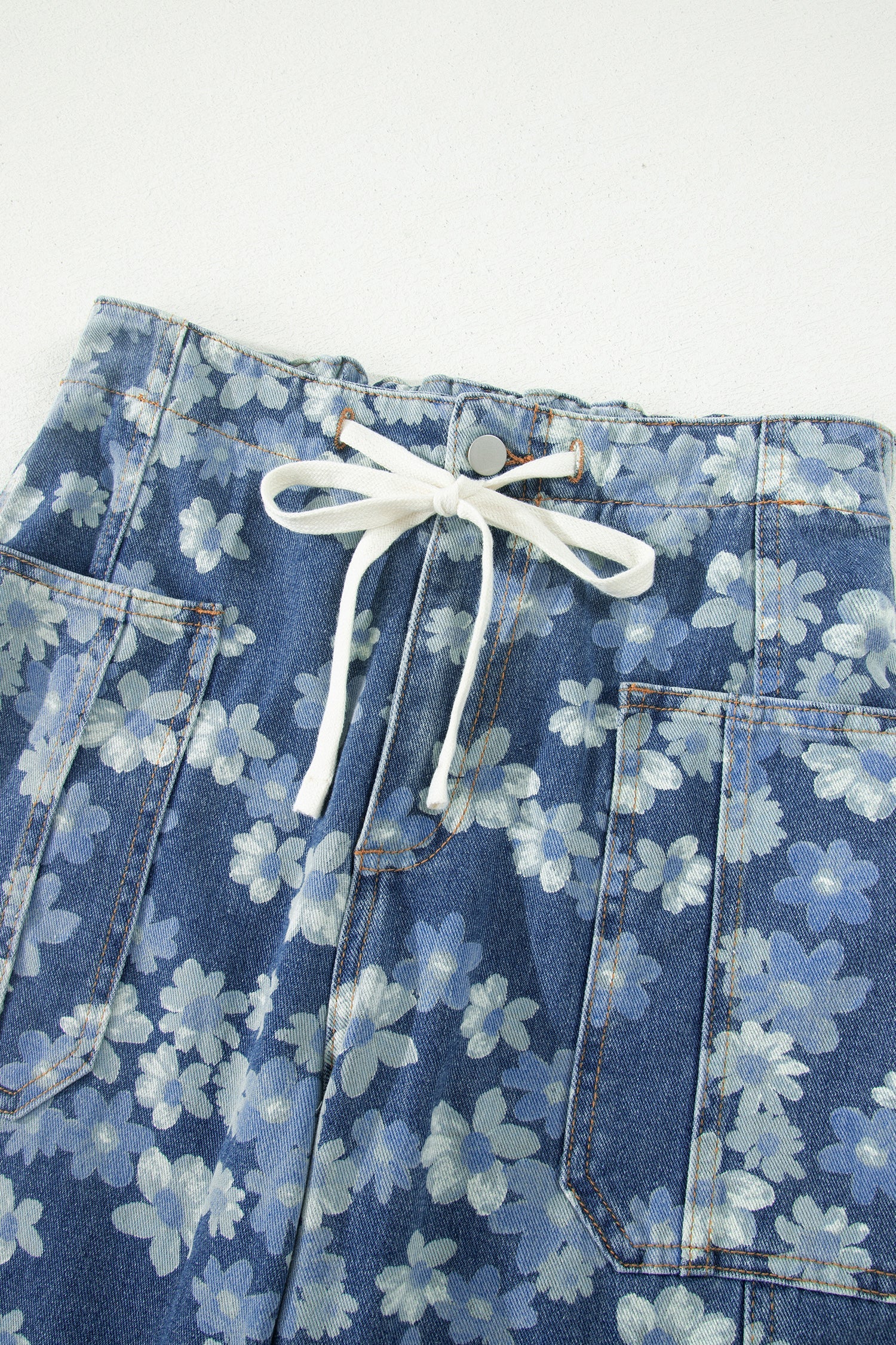 The Eloise Floral Denim Jeans