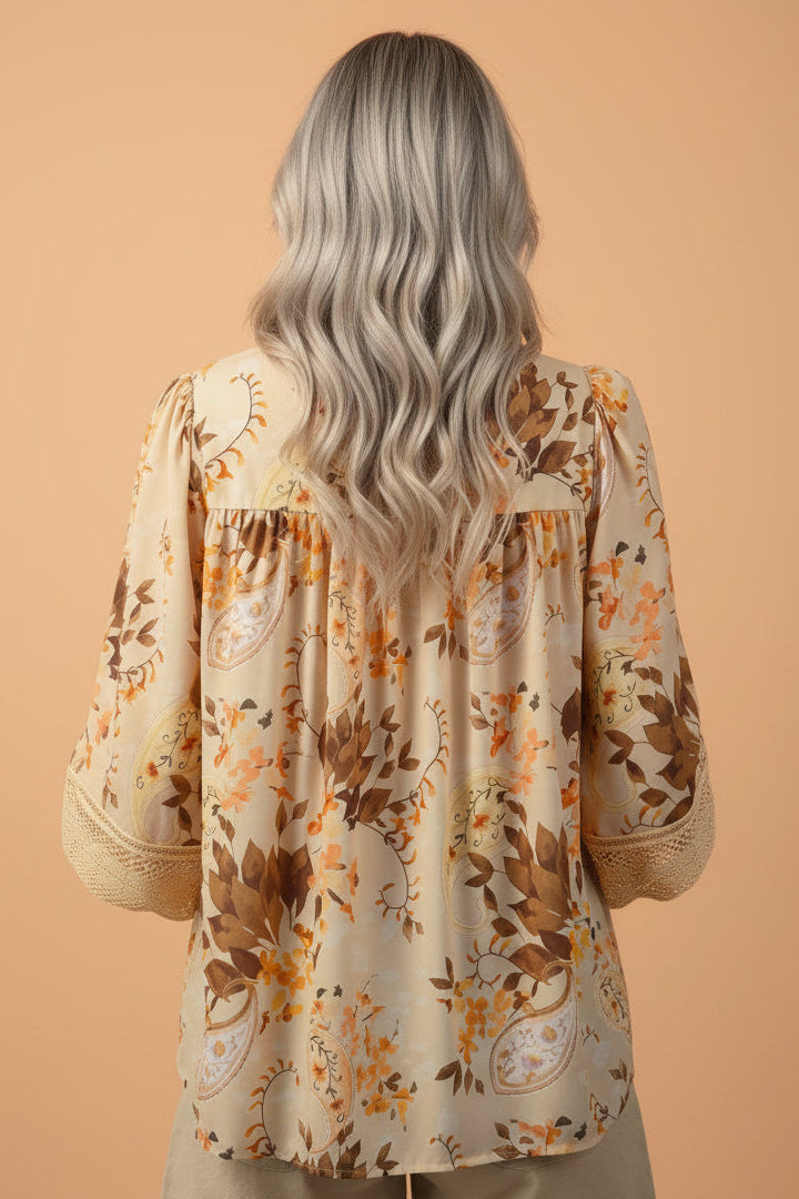 The Paisley Lace Blouse