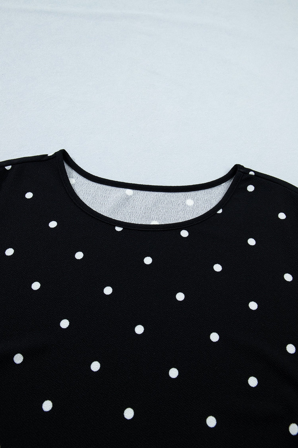 The Avenly Polka Dot Scallop T-Shirt