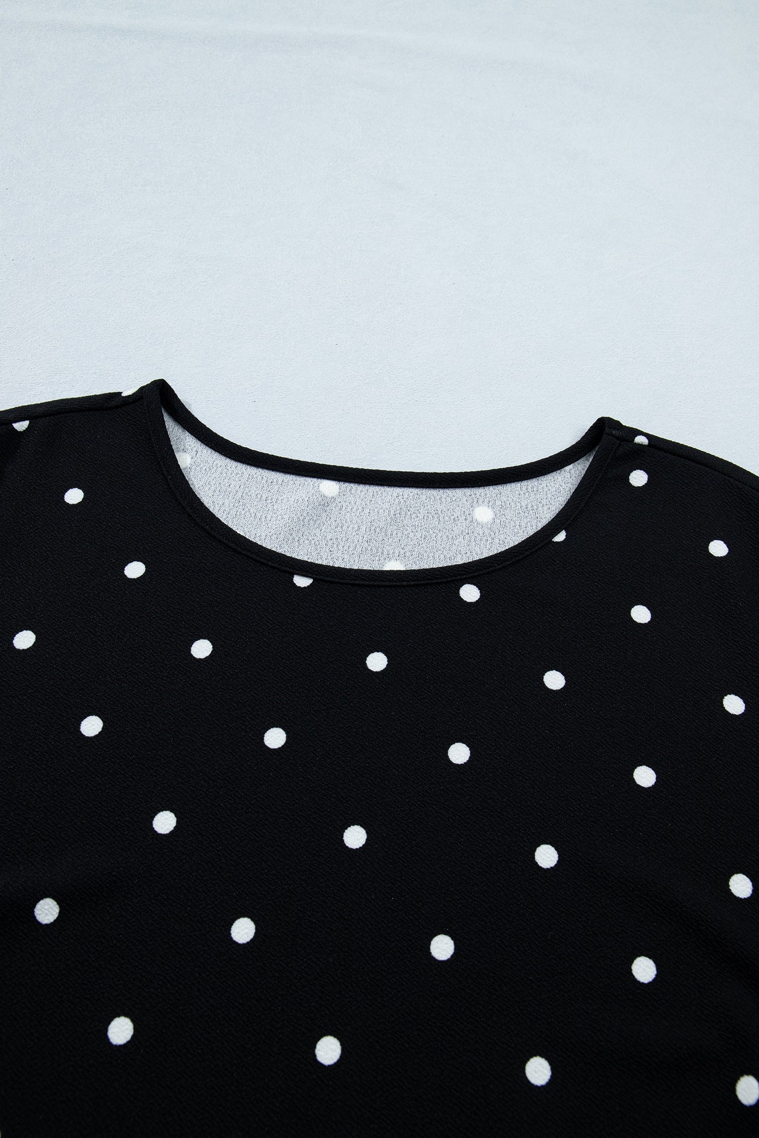 The Avenly Polka Dot Scallop T-Shirt
