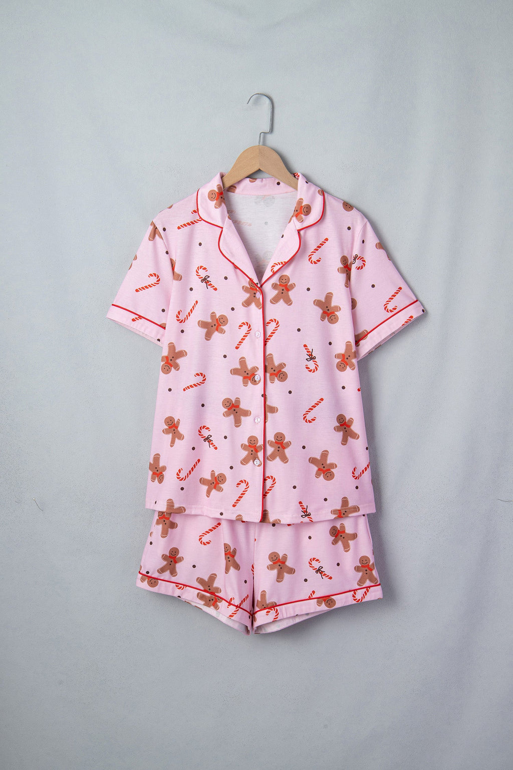 The Gingerbread Kisses Pajama Set