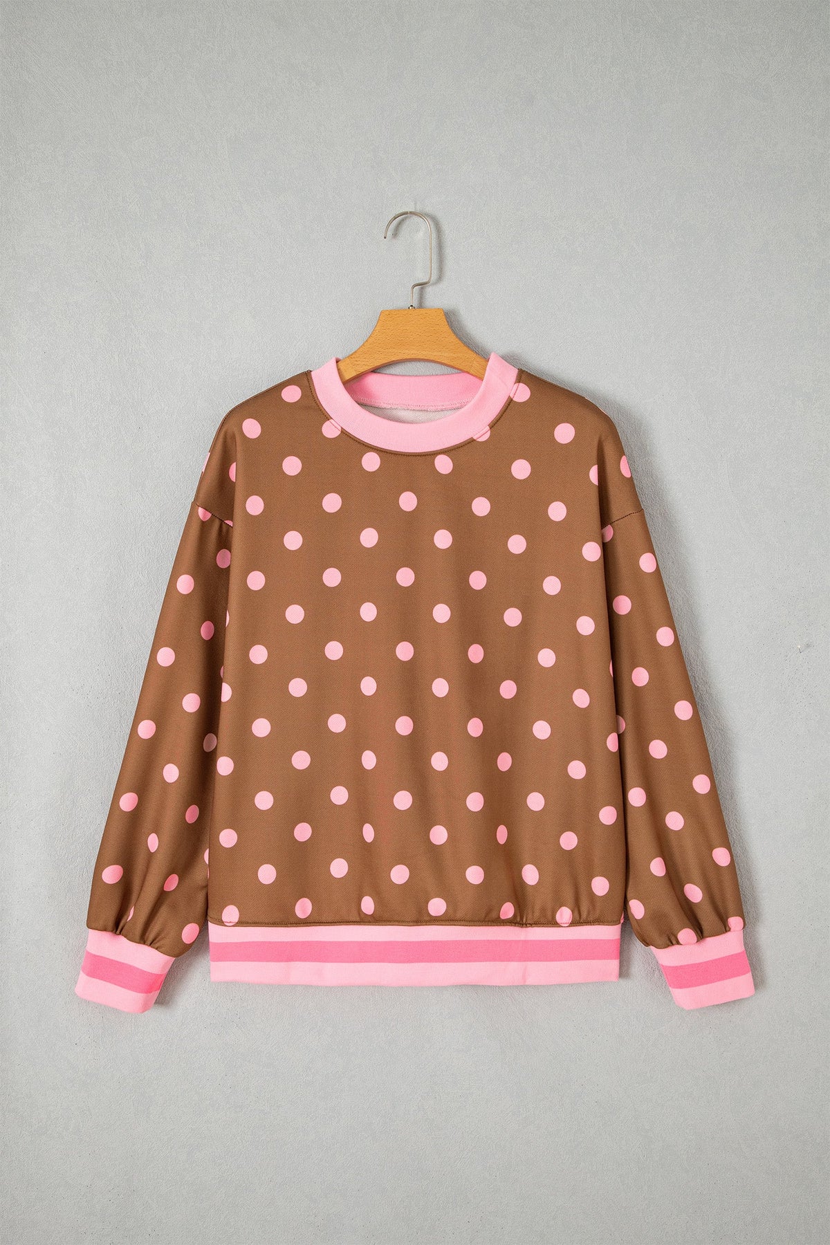 The Olivia Rose Polka Dot Sweatshirt