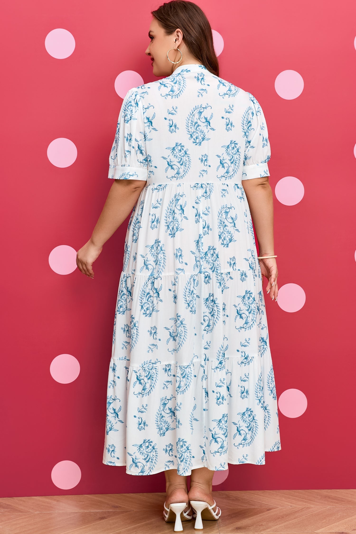 The Sienna Bloom Tiered Maxi Dress