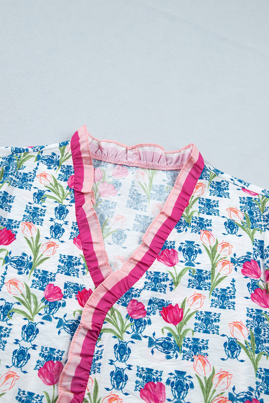 The Harleigh Floral Ruffle Shirt