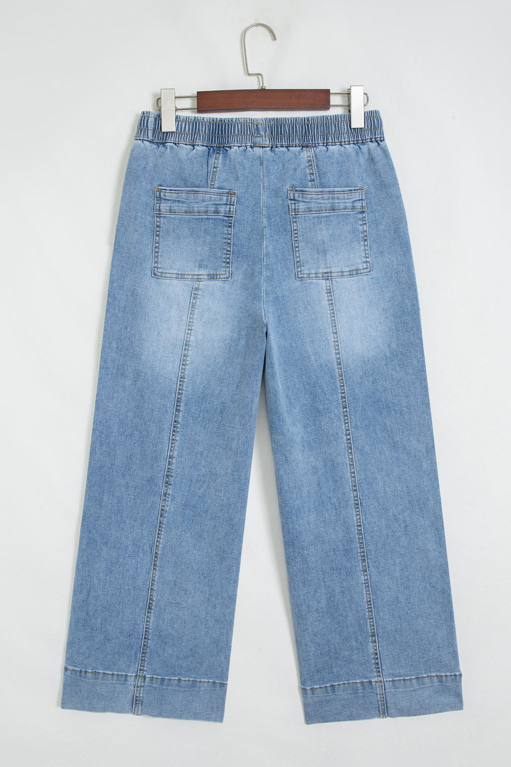 The Shiloh Drawstring Wide Leg Jeans