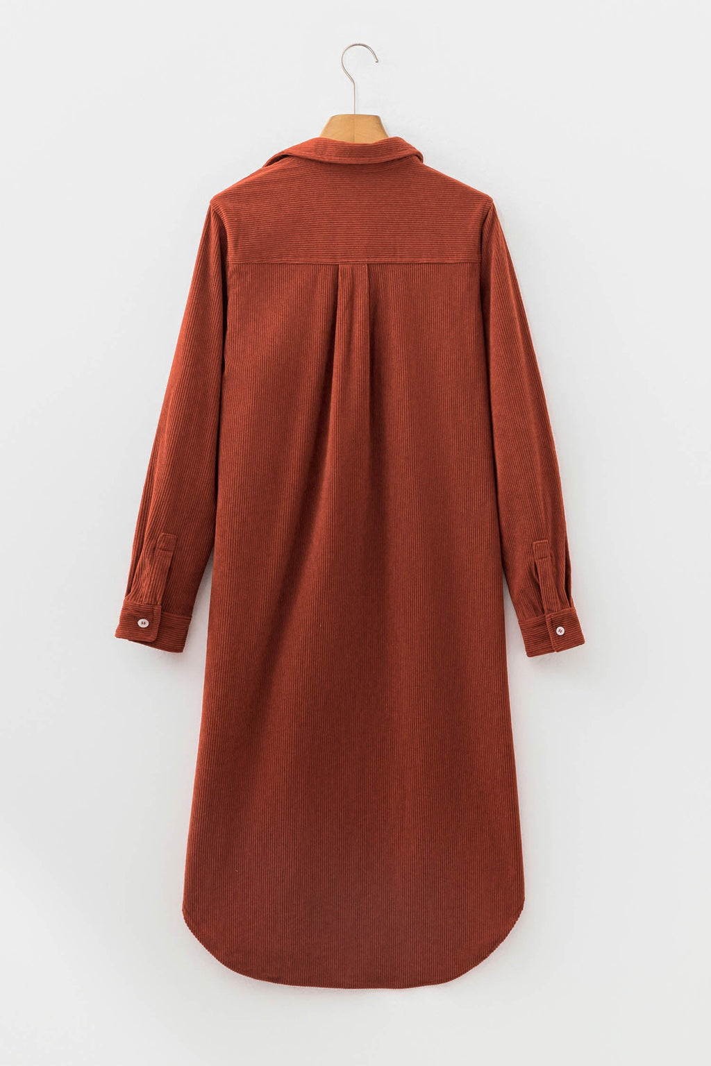 The Piper Corduroy Button Down Dress