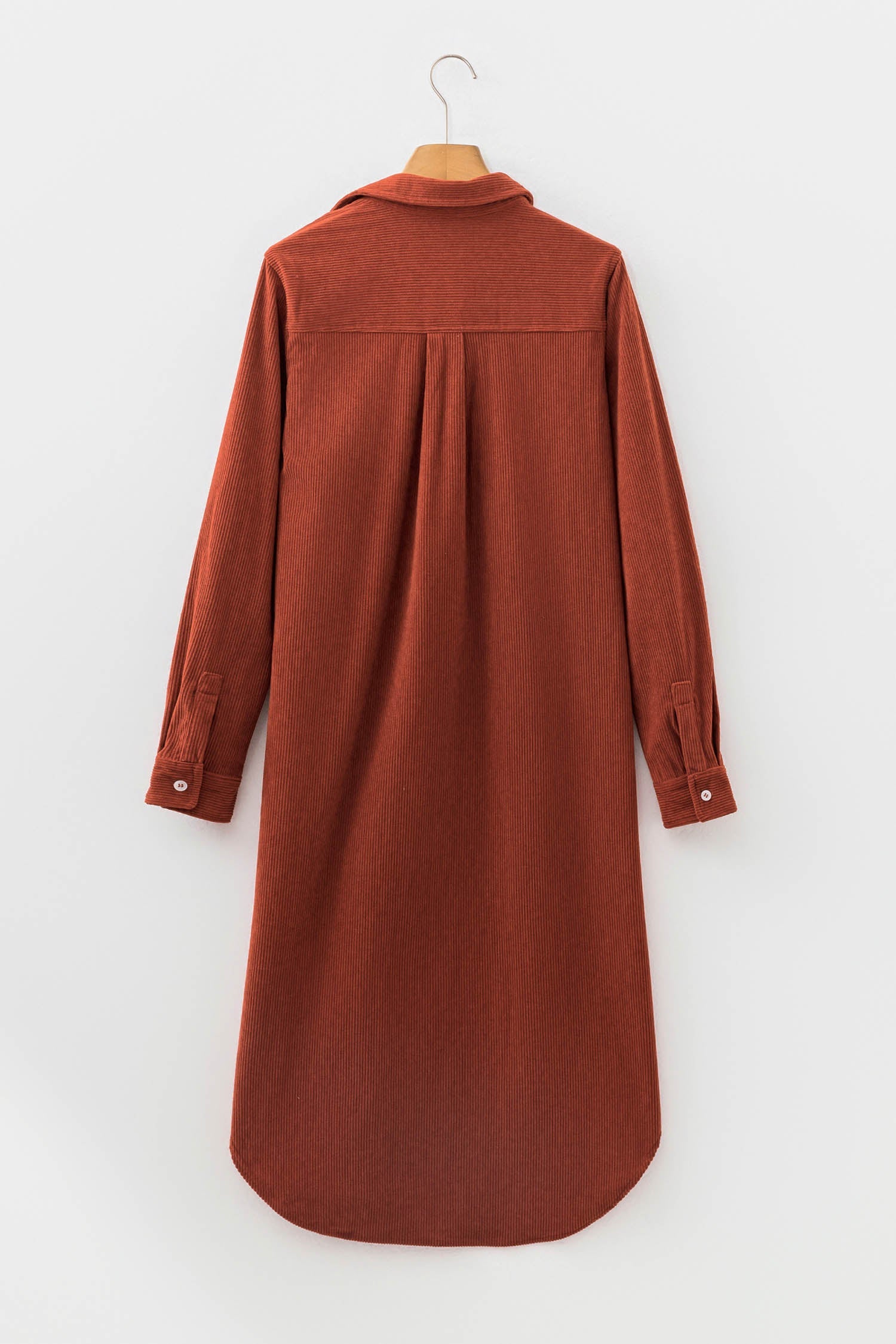 The Piper Corduroy Button Down Dress