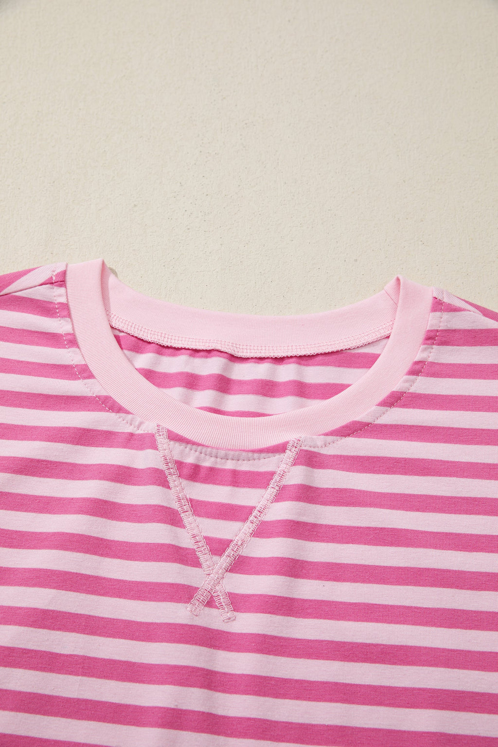 The Poppy Stripe Shorts Set