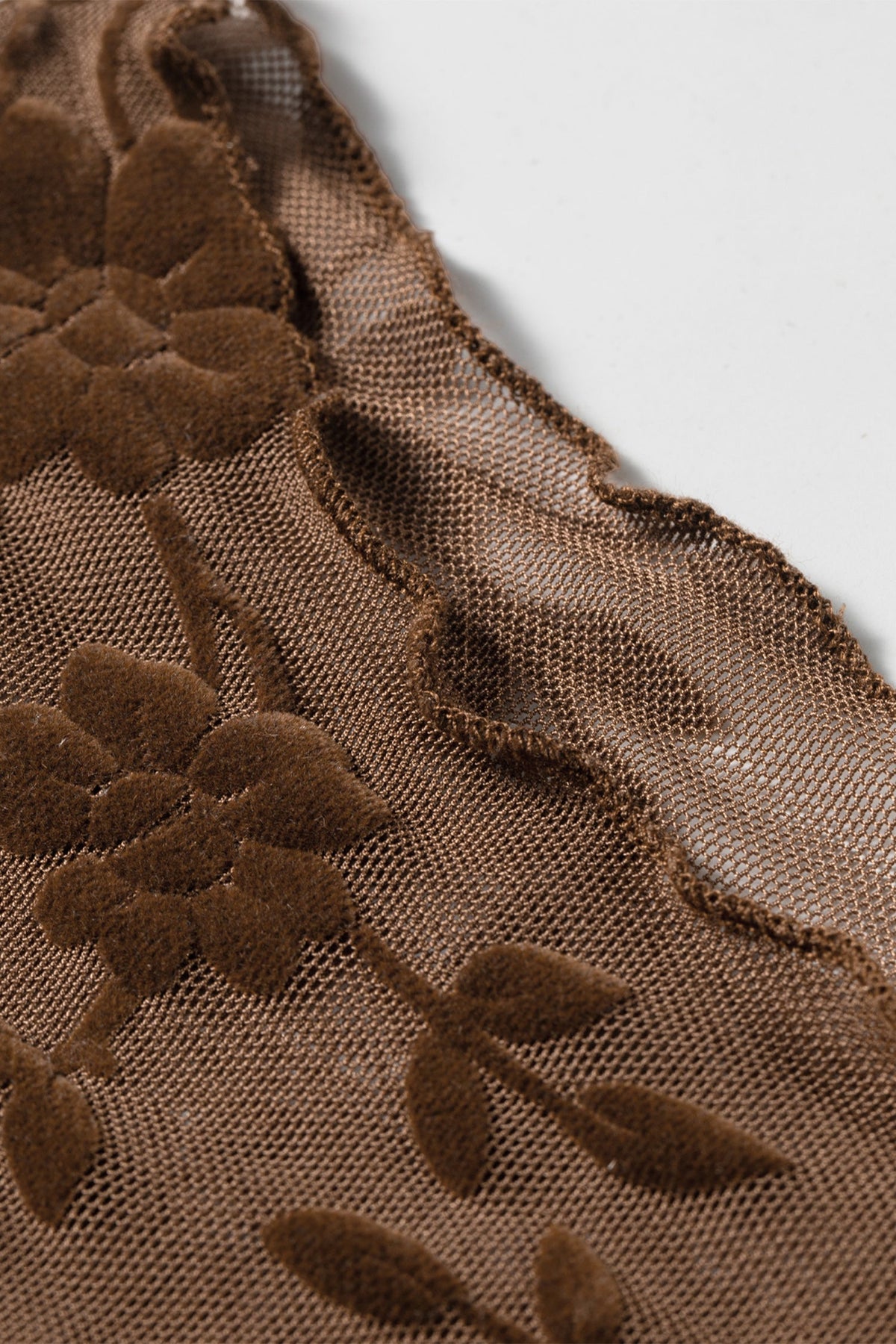 The Marlowe Velvet Floral Top