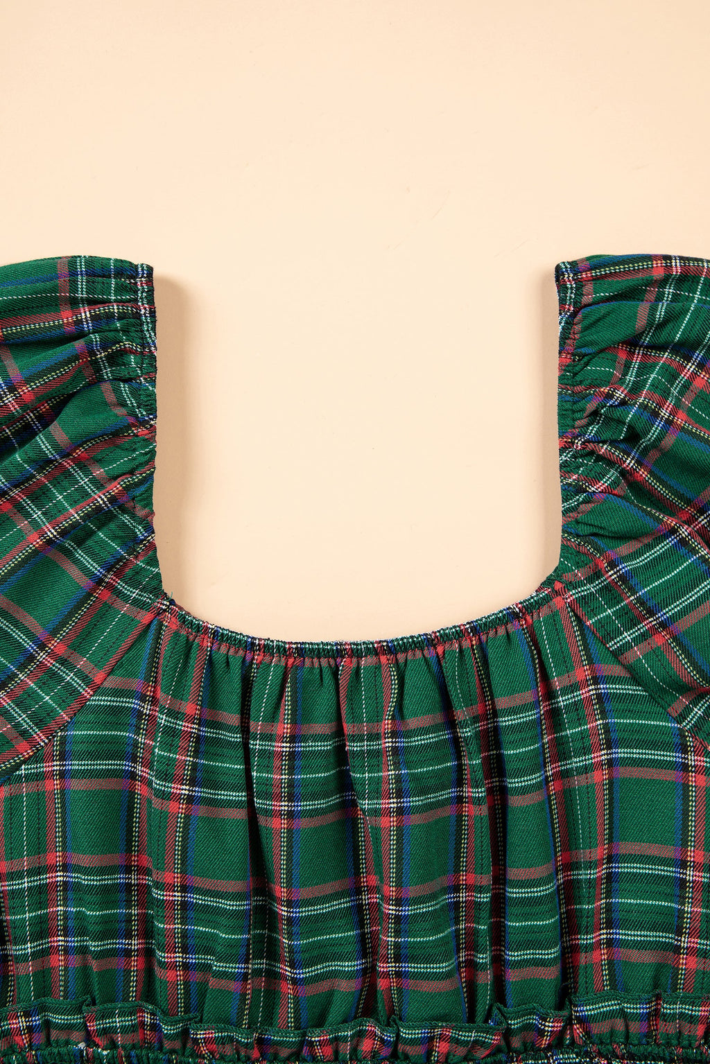 The Evergreen Plaid Dress