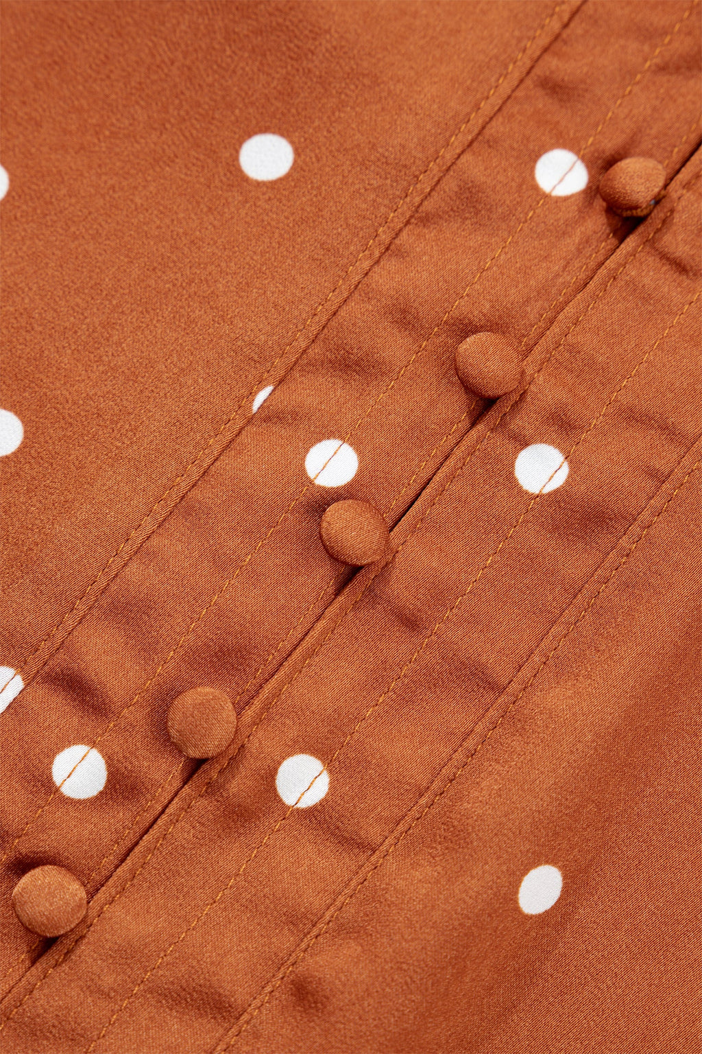 The Autumn Polka Dot Blouse