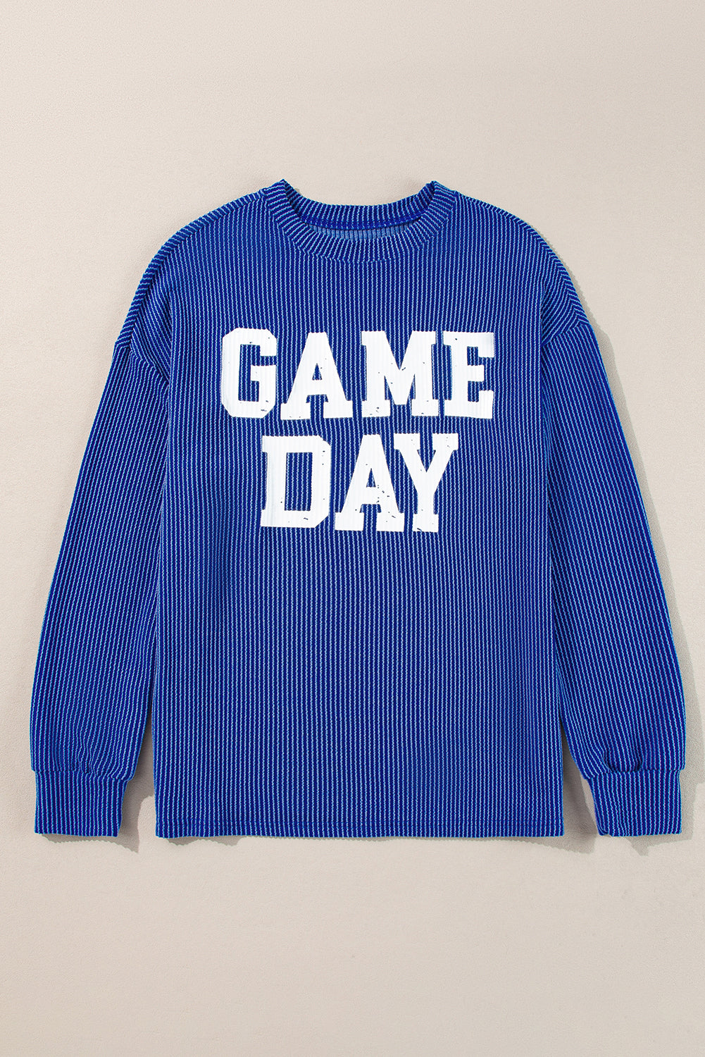 The Brynlee Game Day Textured Crewneck