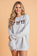 The Brynlee Gameday Bow Sweatshirt