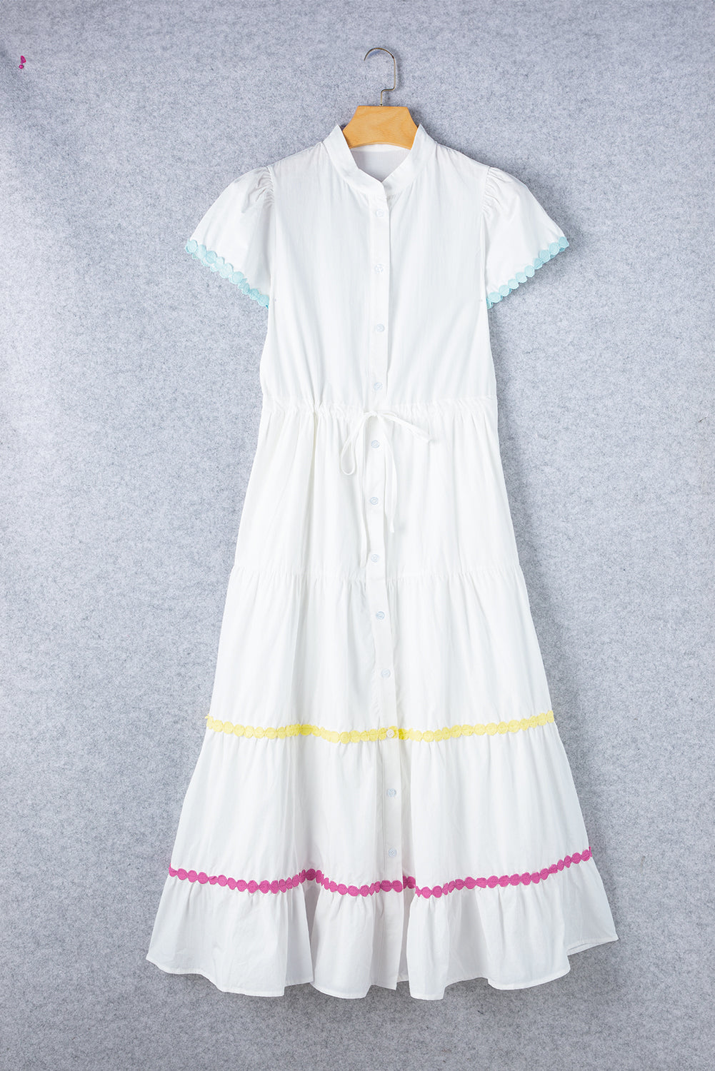 The Hallie Rae  Ricrac Trim Dress