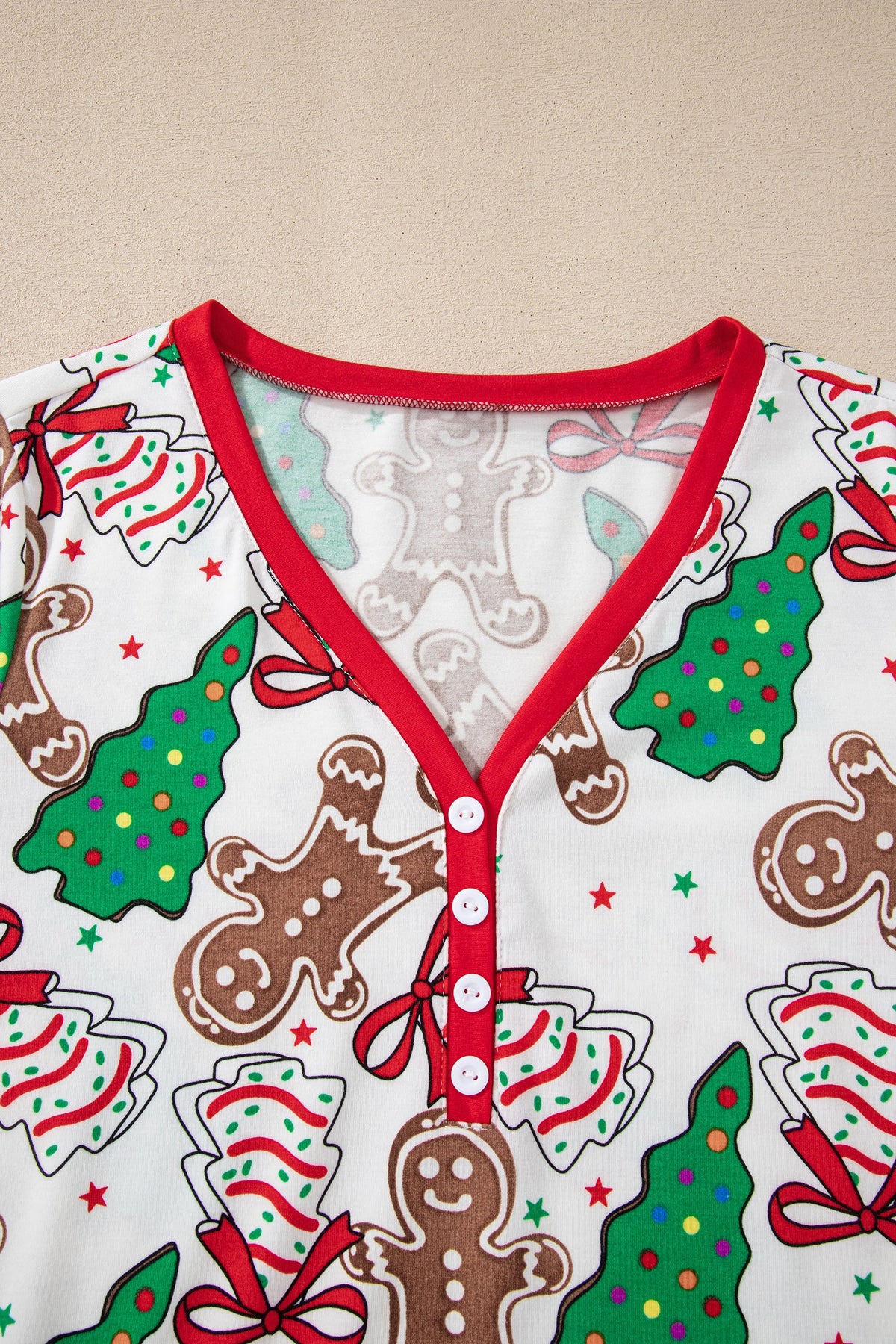 The Cakes and Cookies for Christmas Pajama Set