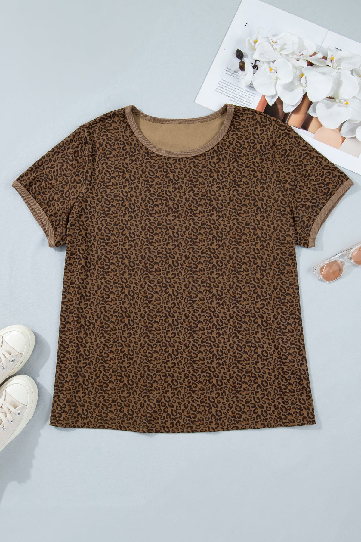 The Lina Leopard Top