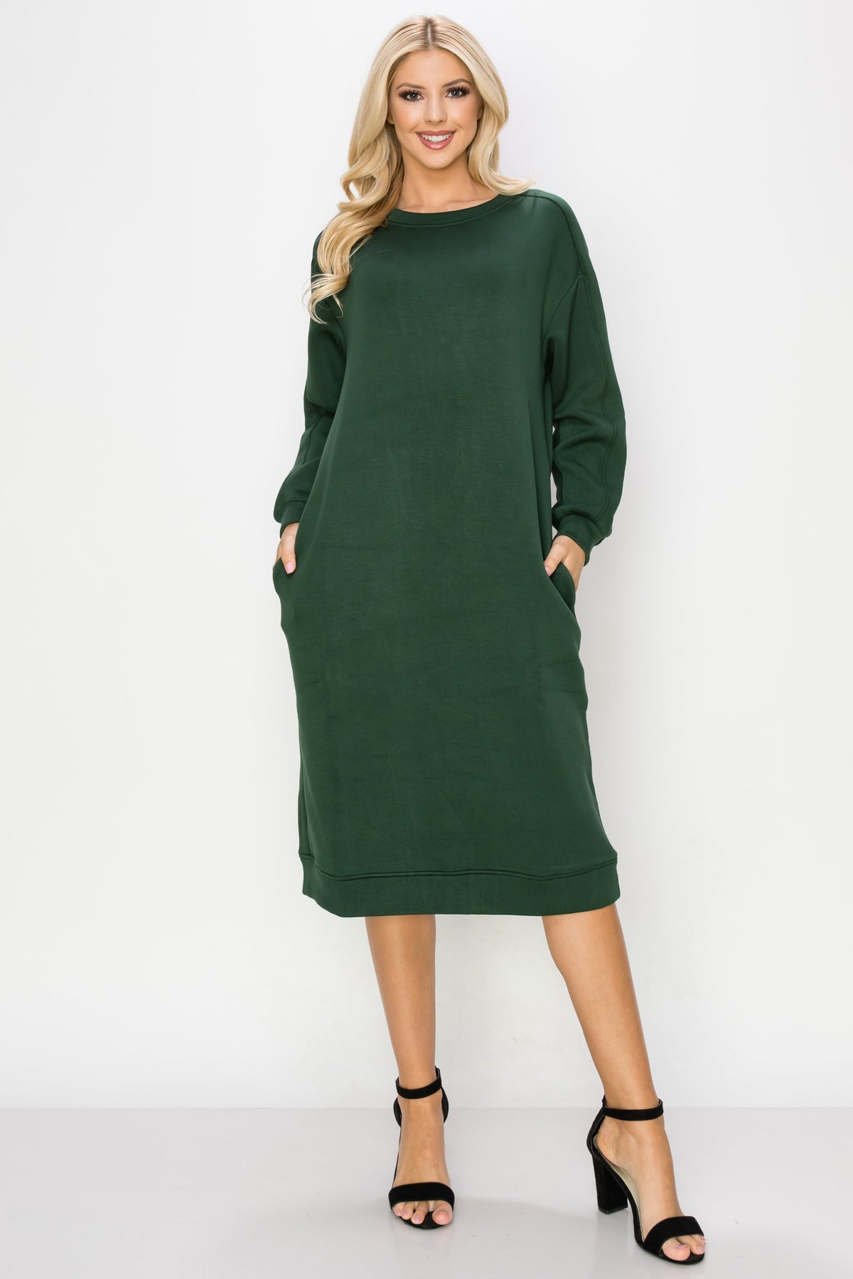 The Bridget Stretch French Scuba Knit Dress
