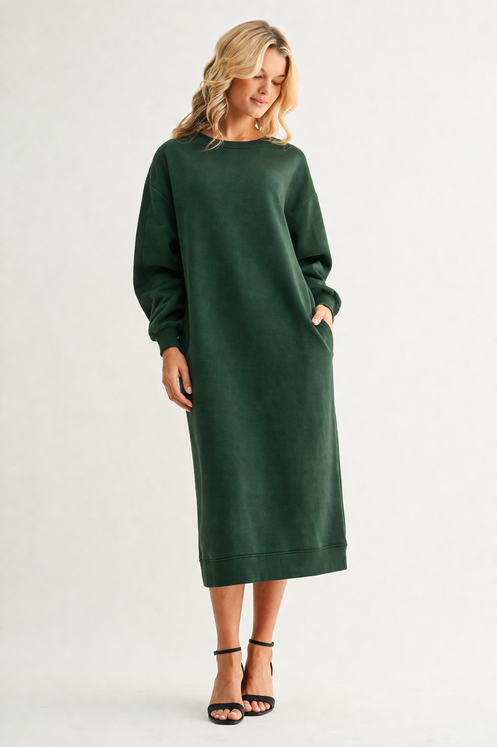 The Bridget Stretch French Scuba Knit Dress