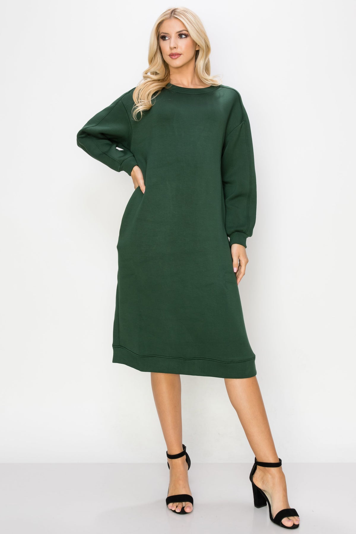 The Bridget Stretch French Scuba Knit Dress