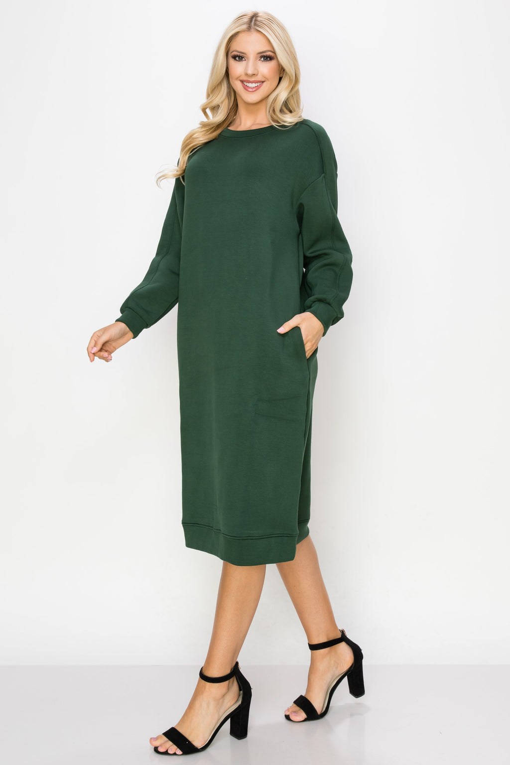 The Bridget Stretch French Scuba Knit Dress