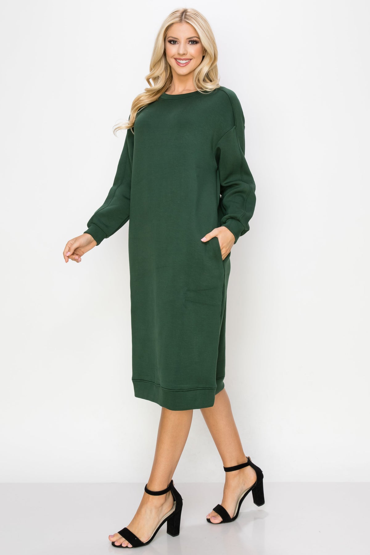 The Bridget Stretch French Scuba Knit Dress