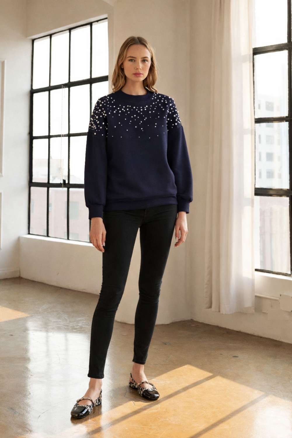 The Sloane Pearl Sweatshirt