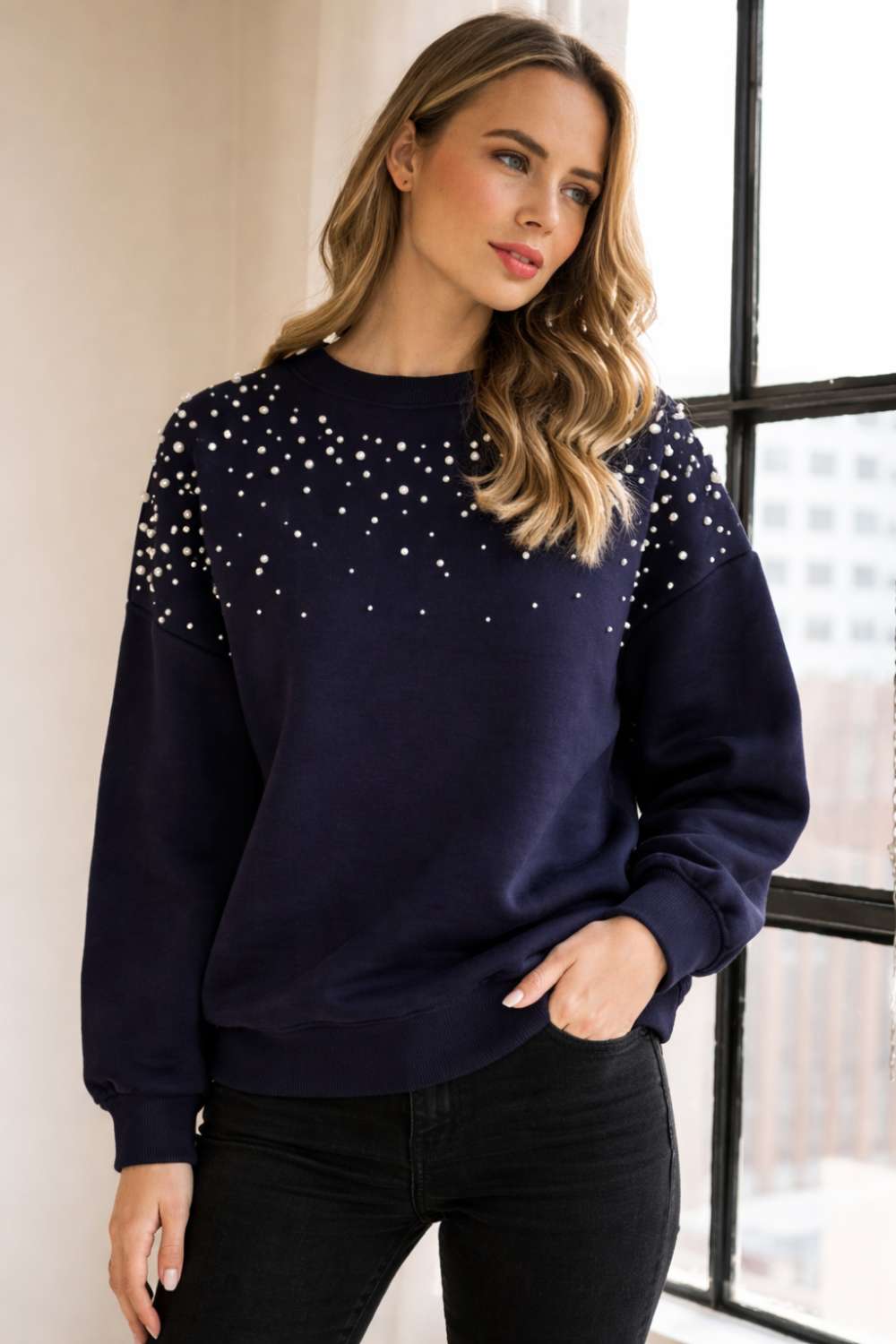 The Sloane Pearl Sweatshirt