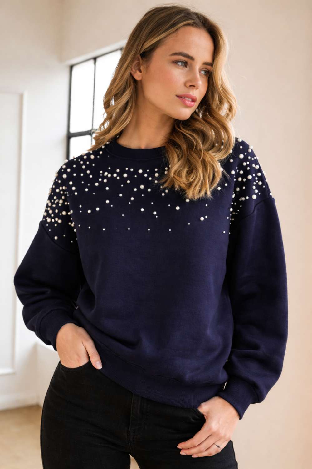 The Sloane Pearl Sweatshirt