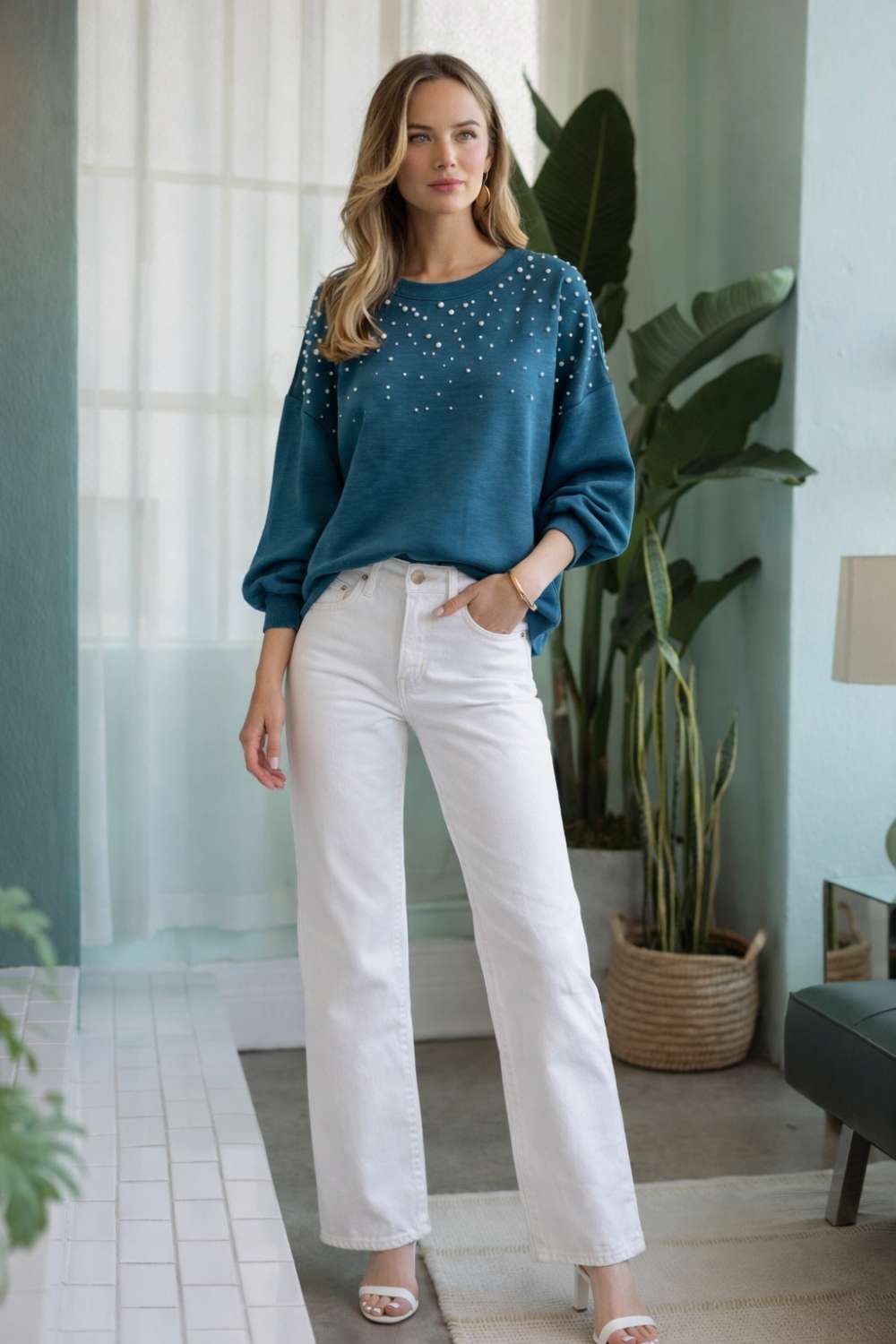 The Sloane Pearl Sweatshirt