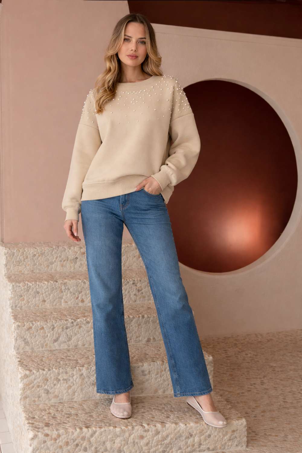 The Sloane Pearl Sweatshirt