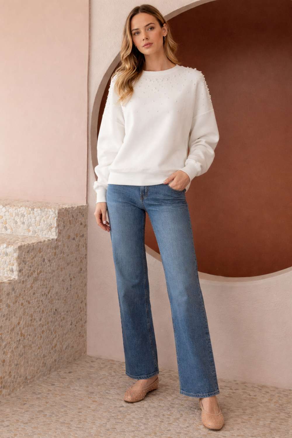 The Sloane Pearl Sweatshirt