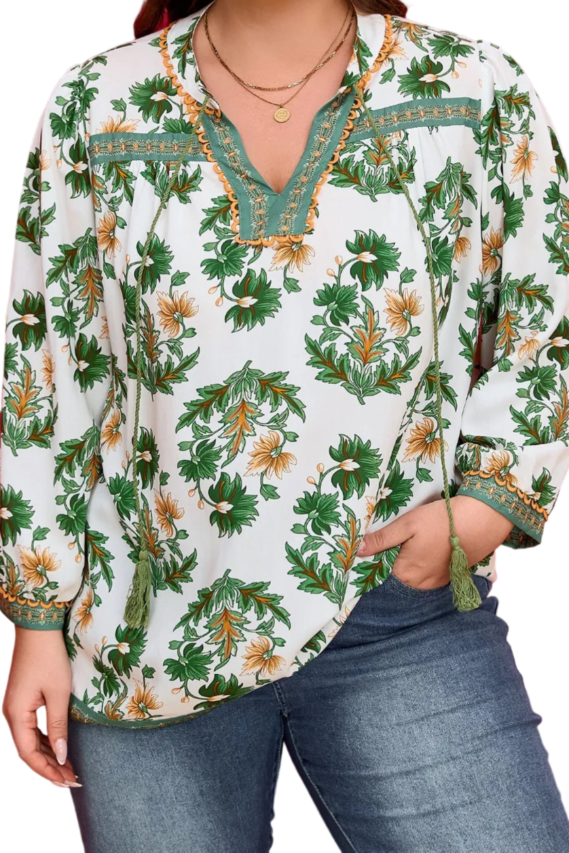 The Hannah Floral Blouse