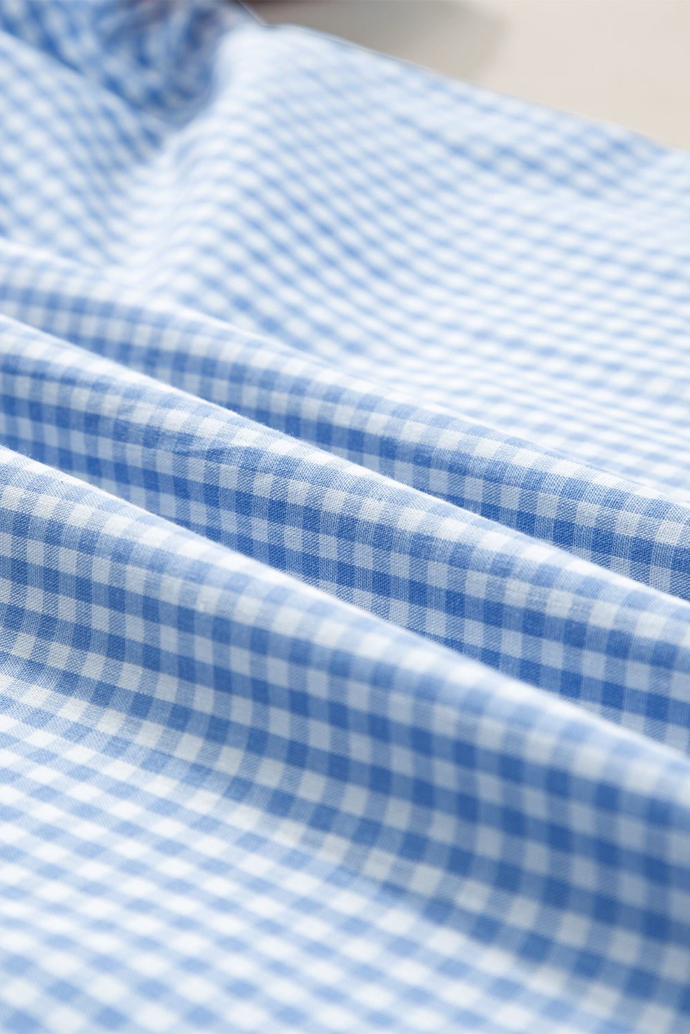 The Daisy Embroidered Gingham Blouse