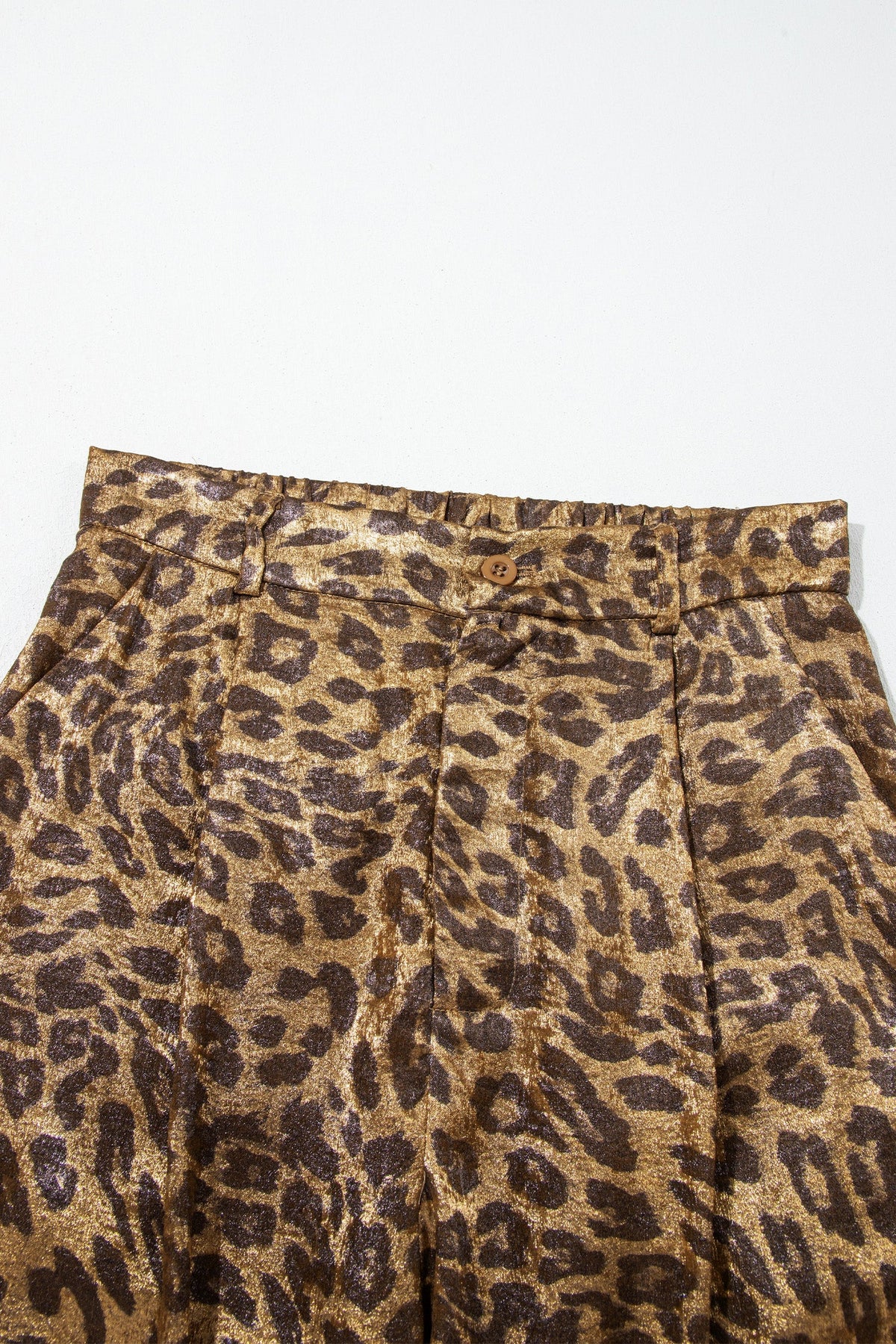 The Harlow Leopard Wide Leg Pants