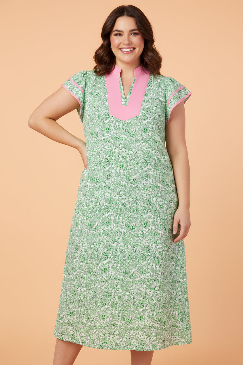 The Kalani Floral Maxi Dress