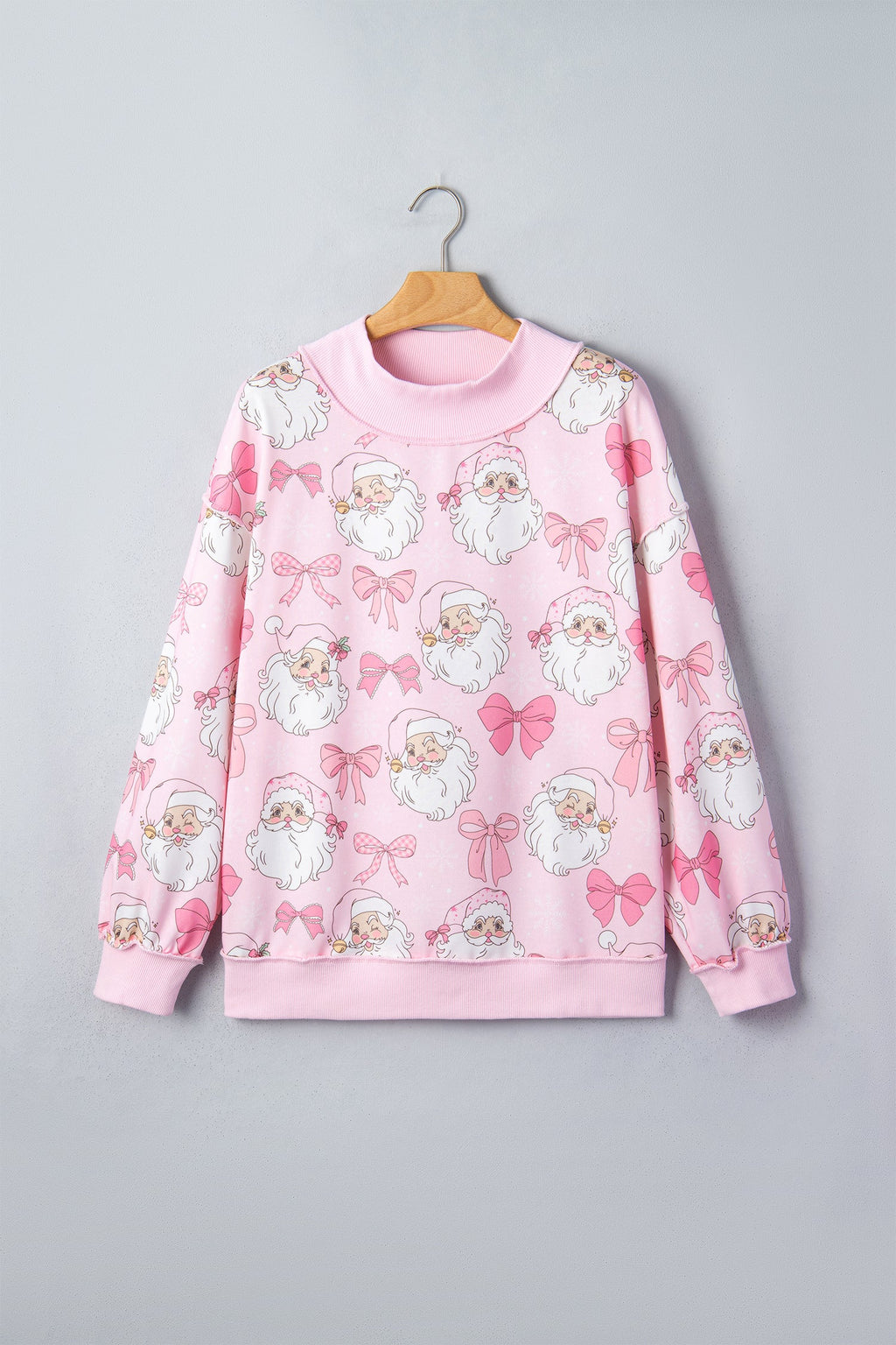 The Santa Baby Bow Sweatshirt